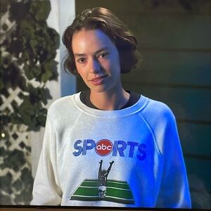 VINTAGE ABC SPORTS LONG SLEEVE SWEATSHIRT WORN ON THE SET OF SHOW ATYPICAL MED